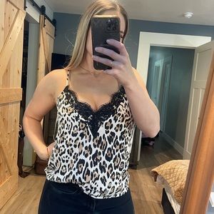 Cheetah print cami size small